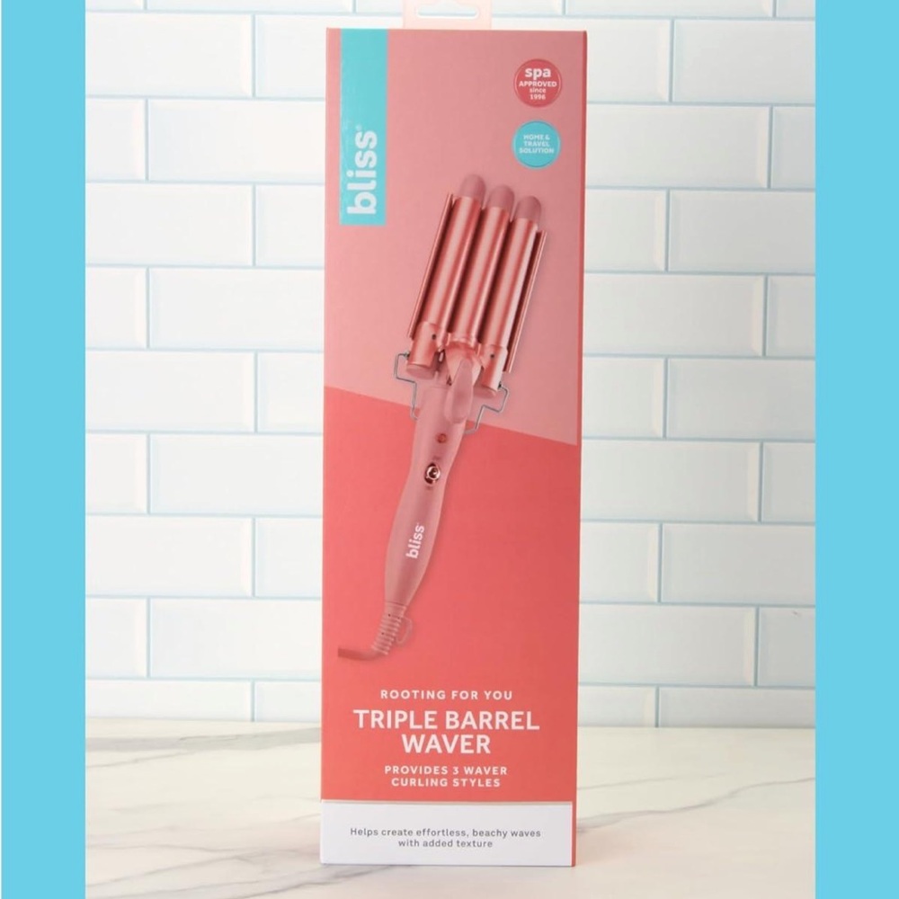 NEW IN BOX. Bliss Peach Hair Tool. Curling. Spa. Sealed